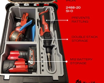 Lutownica Milwaukee M12 do organizera PACKOUT™ Deep Organizer