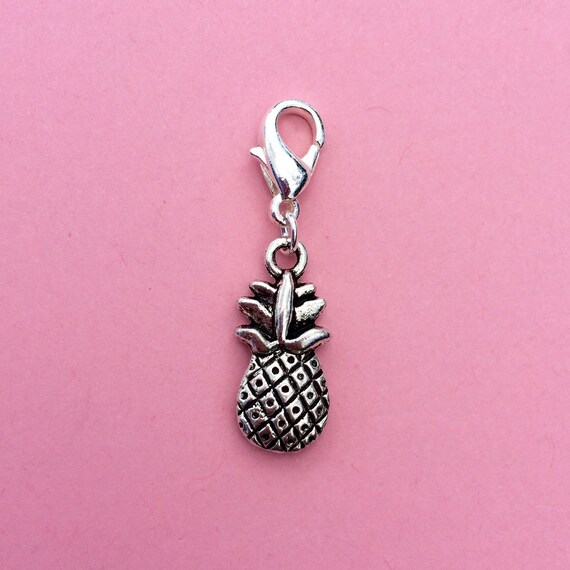 Pineapple Charm Pineapple Bracelet Charm Holiday Charm Etsy UK