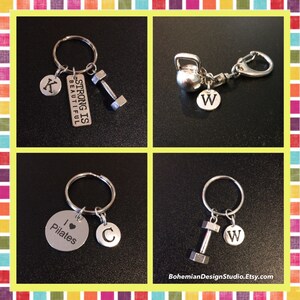 Fitness gifts, runner gift, running gifts, gift for runners, fitness keyring, marathon gift, motivation gifts, UK image 2