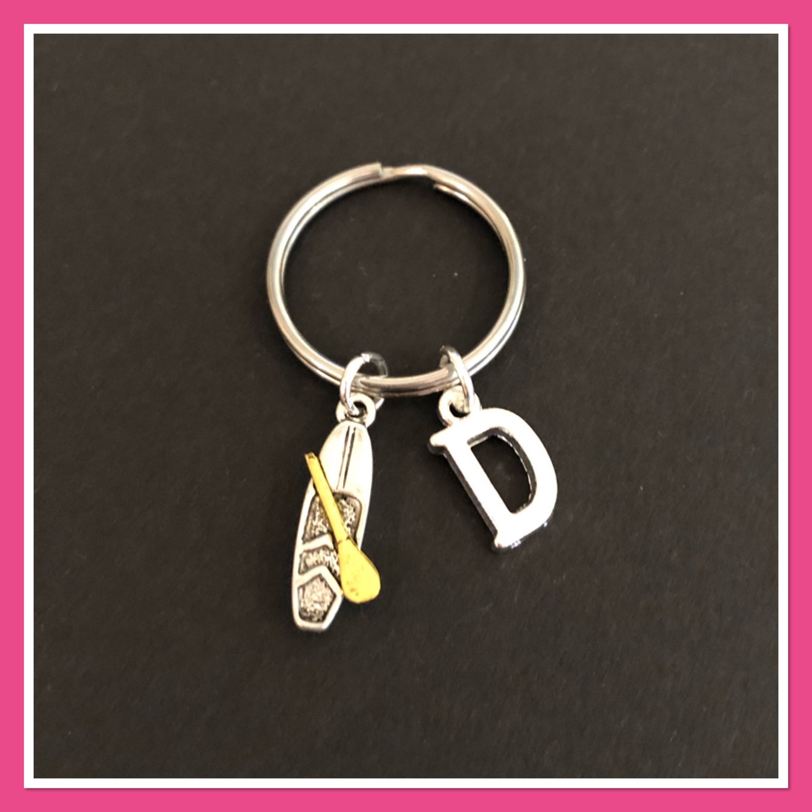 Canoe Paddle Board Kayak Keyring Boat Race Water Sport Gift Etsy UK