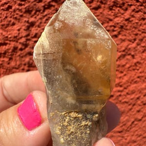 Hallelujah Junction Smoky Quartz/Citrine Point