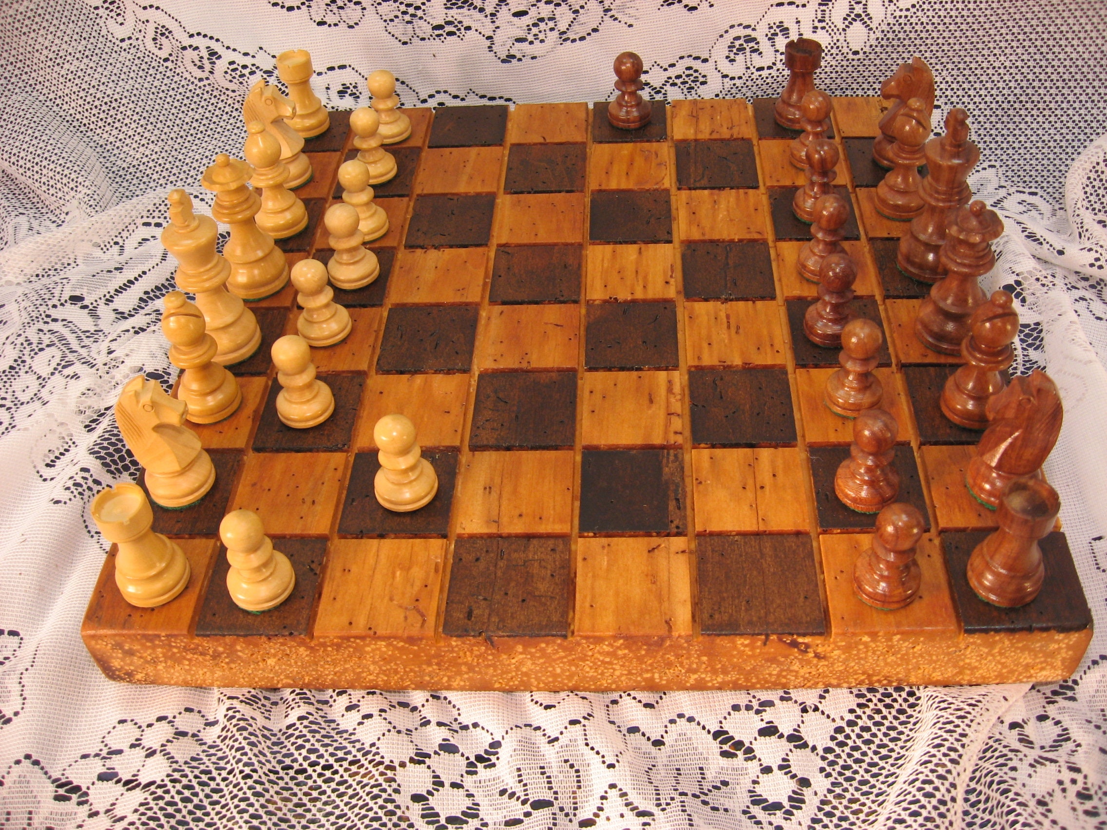 10% off Thru Cyber Tuesday Only Chess Set From Reclaimed Barn 