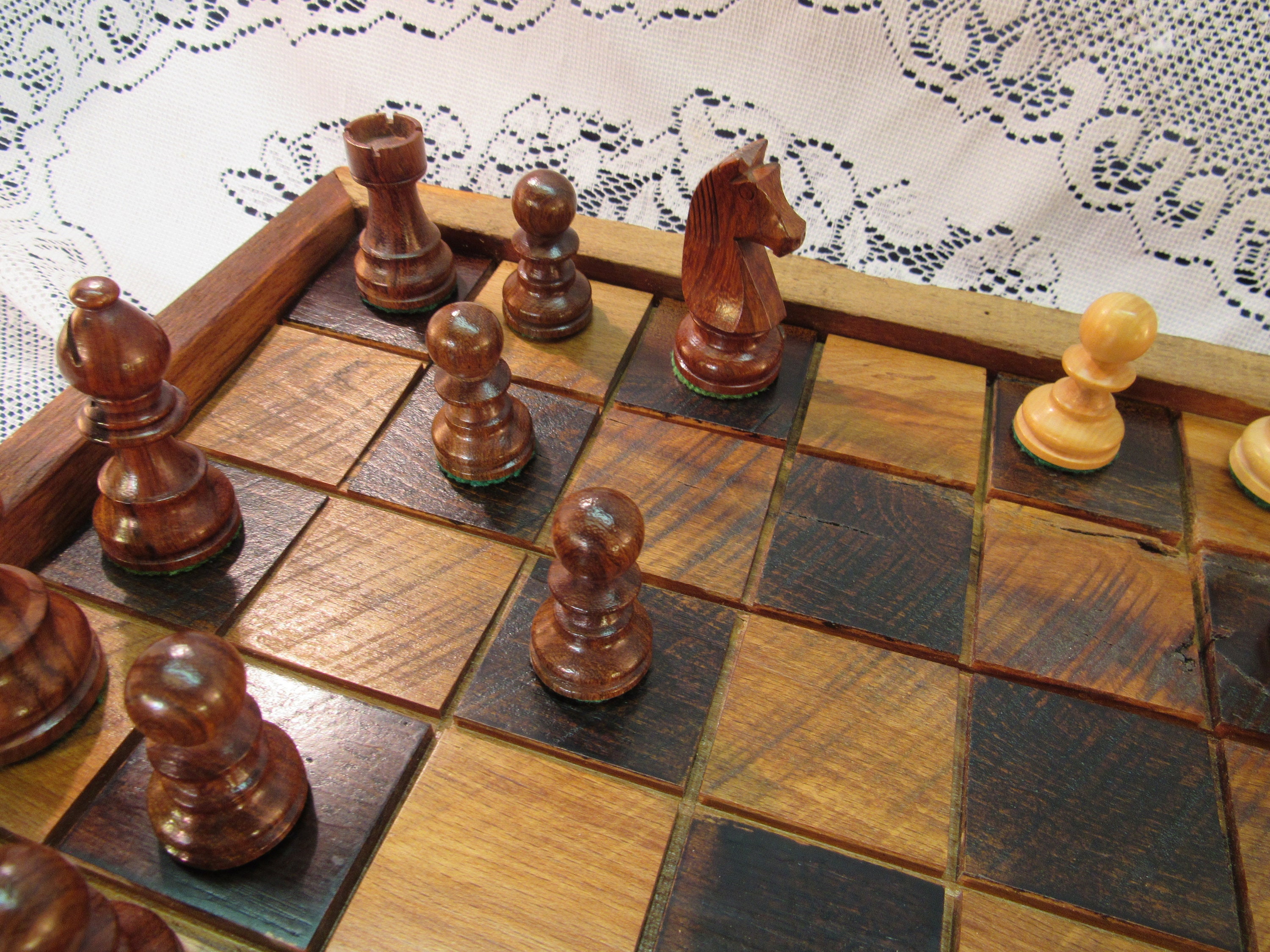 10% off Thru Cyber Tuesday Only Chess Set From Reclaimed Barn 