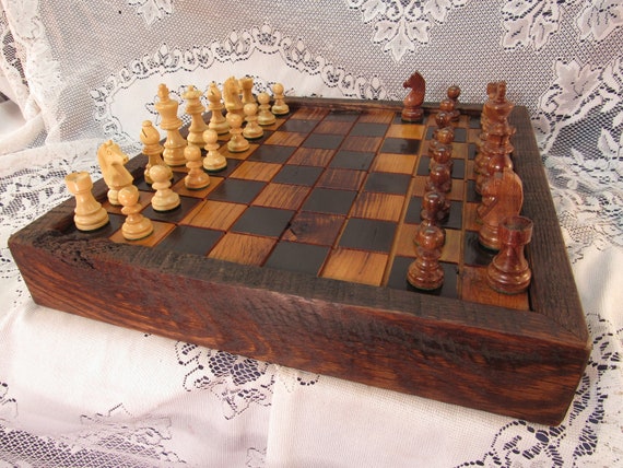 10% off Thru Cyber Tuesday Only Chess Set From Reclaimed Barn 