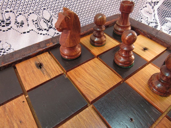 10% off Thru Cyber Tuesday Only Chess Set From Reclaimed Barn 