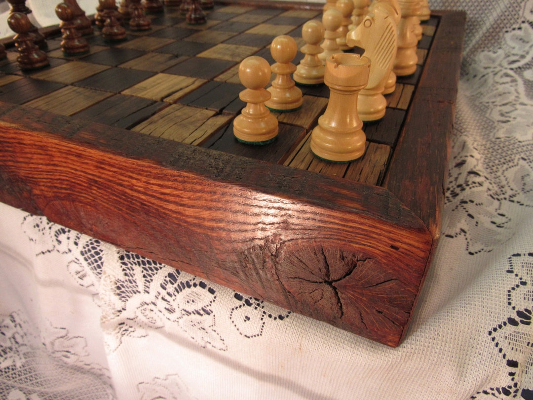 10% off Thru Cyber Tuesday Only Chess Set From Reclaimed Barn 