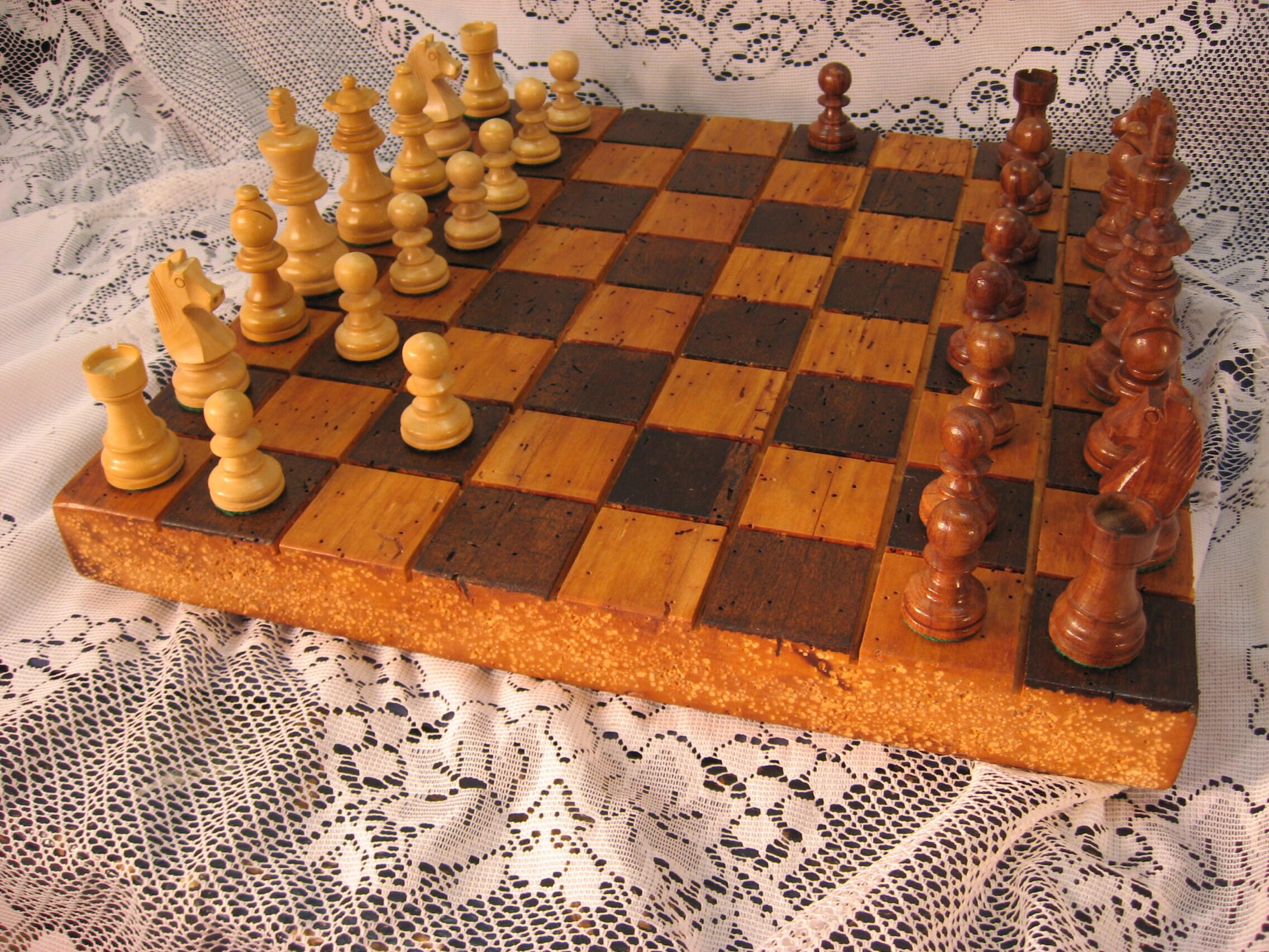 10% off Thru Cyber Tuesday Only Chess Set From Reclaimed Barn 