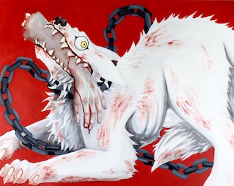 I Bite print