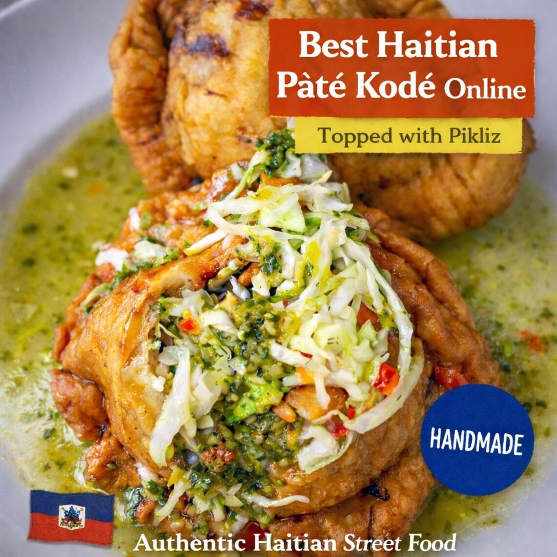 Pate Kode Bon Pate Kode | Authentic Haitian Savory Pastry | Handmade Caribbean ...