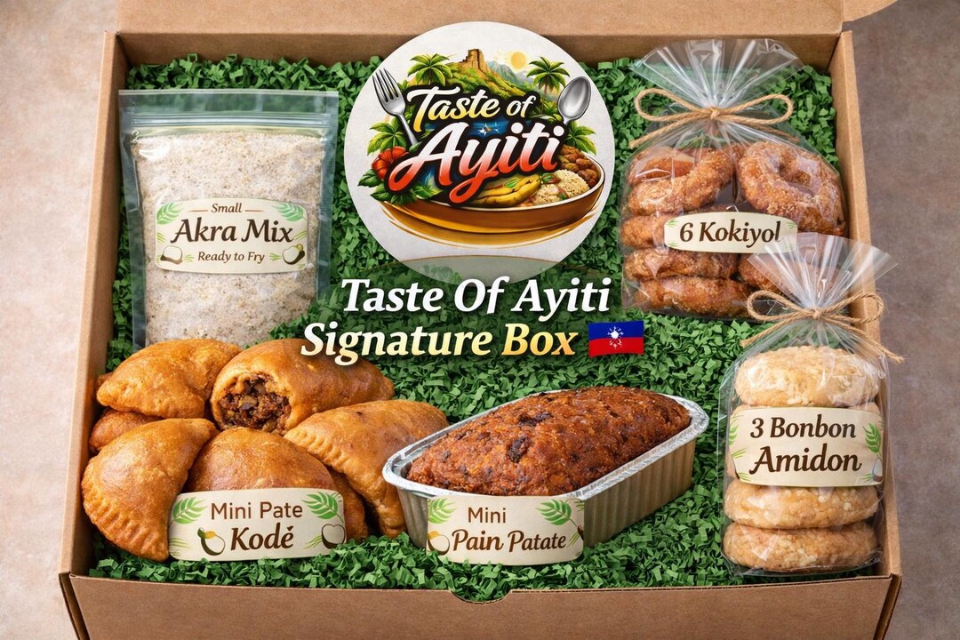 Birthday Box | Haitian Snack Gift | Sweet & Savory Caribbean Favorites ...