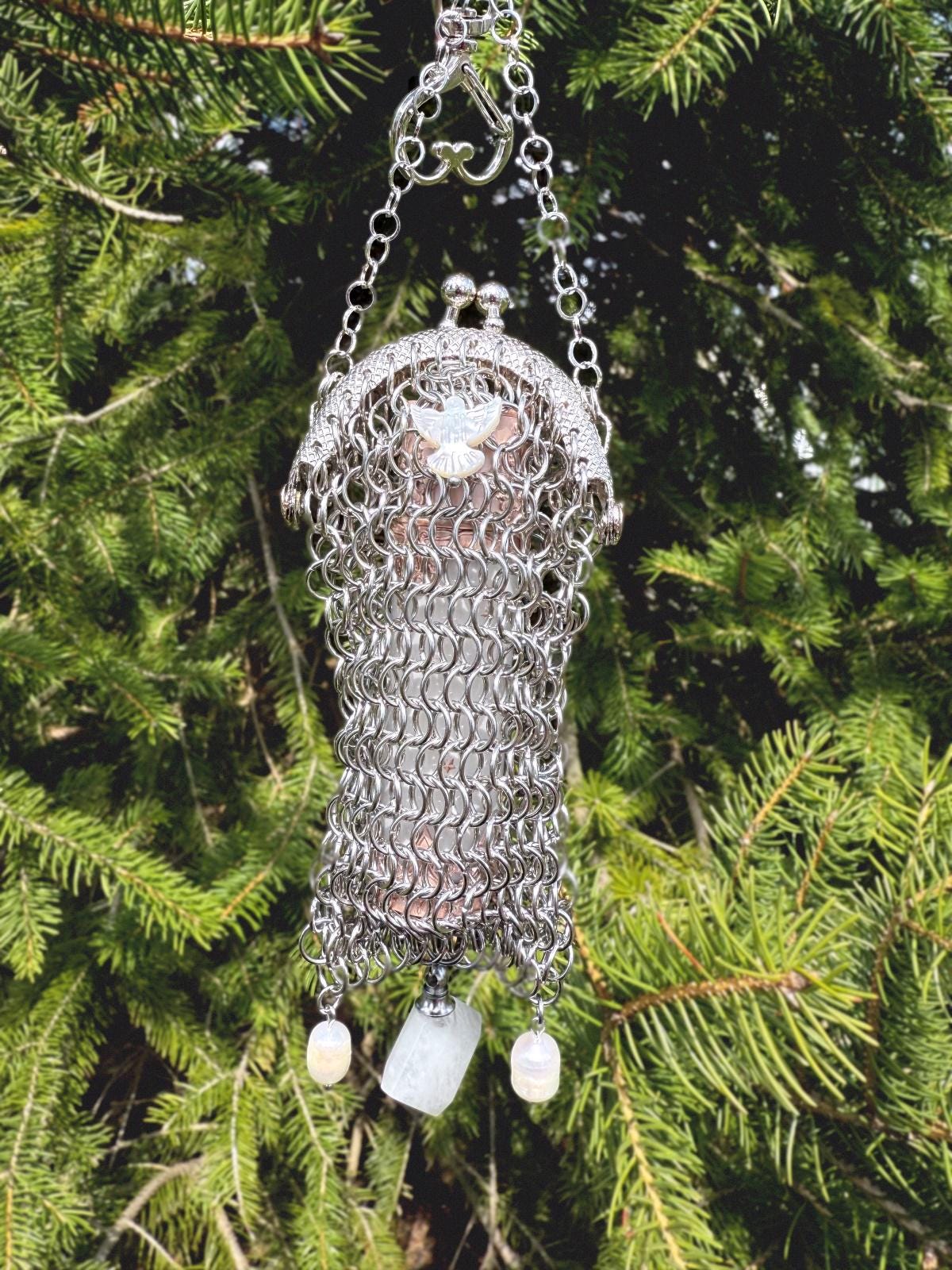Chain Pouchette Brandy