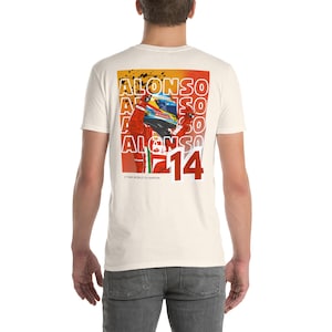 Fernando Alonso T-Shirt | F1 Fan Gift | Fernando Alonso Gift | Formula One Tee | Trendy F1 T-Shirt | Fernando Alonso 14 | Alonso F1 T-Shirt