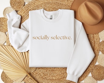 Funny Introvert Shirt, Introvert Sweater, Gift for Introvert, Antisocial Sweatshirt, Funny Sweatshirt, Introvert Gift Idea, Anti Social Moms