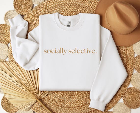 Funny Introvert Shirt, Introvert Sweater, Gift for Introvert, Antisocial Sweatshirt, Funny Sweatshirt, Introvert Gift Idea, Anti Social Moms
