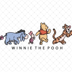 Winnie The Pooh and Friends PNG, Pooh And Friends Png, Pooh and friends, Pooh Png, Pooh And Co Tee Png, Winnie The Pooh Png, Winnie Clipart