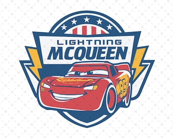 Lightning McQueen SVG, Cars Clipart (Digital File)