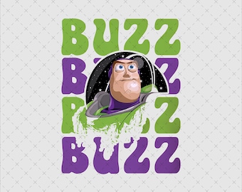 Buzz Lightyear PNG, Toy Story Clipart (Digital File)