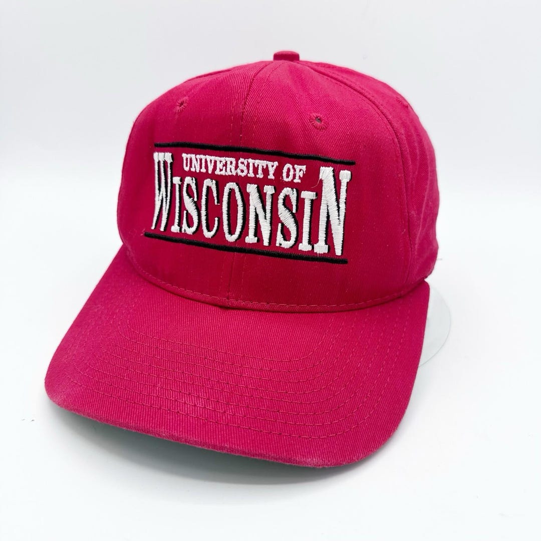 Vintage 90s University Square Wisconsin Badgers Snap Back  display picture 1