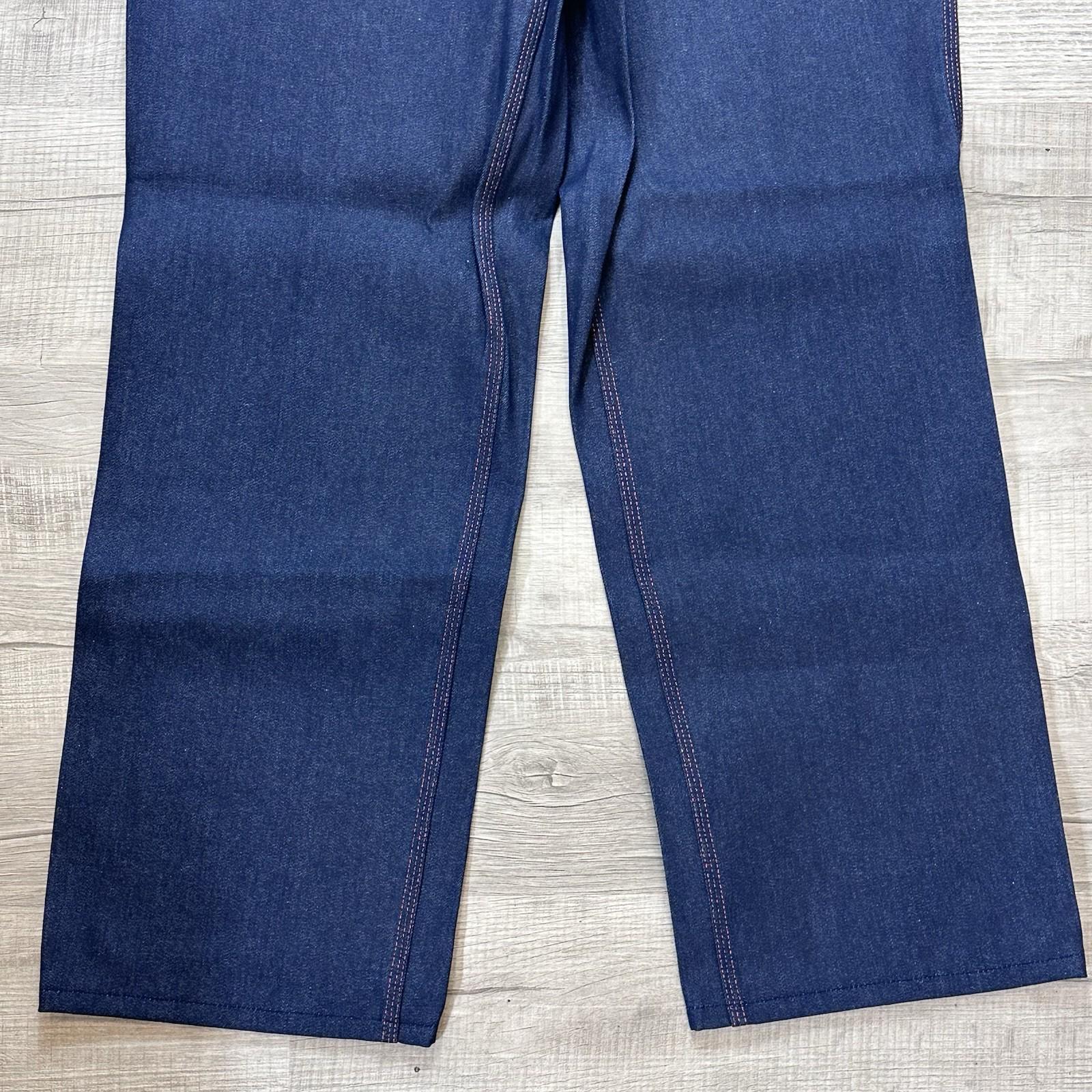 Nwt Vintage 70's BIG MAC Industrial Jean 38x32 Carpenter Workwear