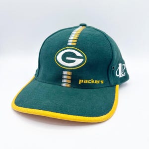 Vintage Green Bay Packers Logo Athletic Pro Line Hat Cap NFL StrapBack OSFA EUC