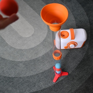 Tube Tripod: Funnel Game Play | Air Toobz Compatible Expansion for Interactive Play