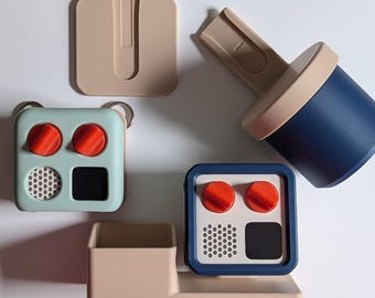 MAK STACK (Case): Complete Yoto Mini Compatible Accessory System | Versatile Home/Travel Organization