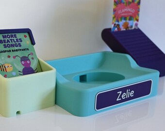 Namesake Docking Station: 2nd and 3rd Gen Yoto Player Compatible | Slotted & Bucketed Options | Wireless