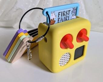 Reusable Card Holders | Yoto Compatible | Keyring and Clasp