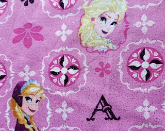 Elsa and Anna Patch Fabric