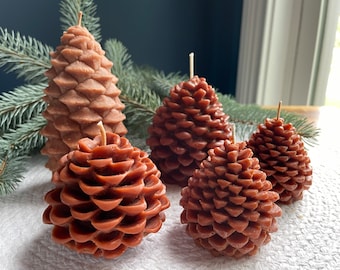 Pine Cone Famillies are Fun! Candle Sets