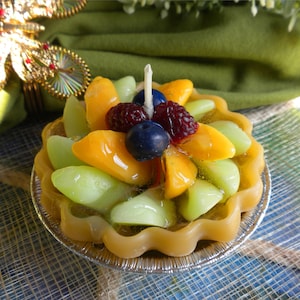 Fresh Fruit Pie Gel Candle