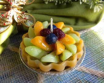 Fresh Fruit Pie Gel Candle