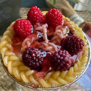 Red Ripe Raspberry Tart Candle image 8