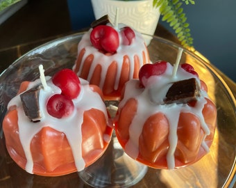 Little Baby Bundt Cake Candles **NEW for 2024** Cherry Cordial