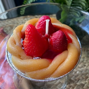 Strawberry Tart Candle