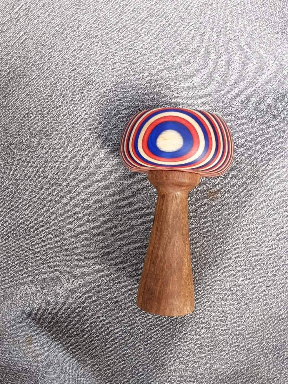 Drop Spindle Support Lap Bowl Colorwood and Walnut Support - Etsy UK