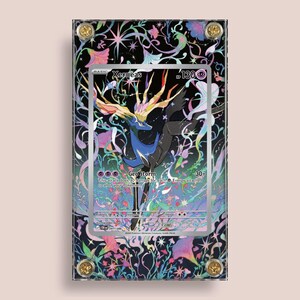 xerneas card sleeves 64/132 Rare Holo | Mega Evolution Each package of Japanese Pokemon Arceus sleeves contains 62 sleeves. Sealed Pokmon TCG XY Premium