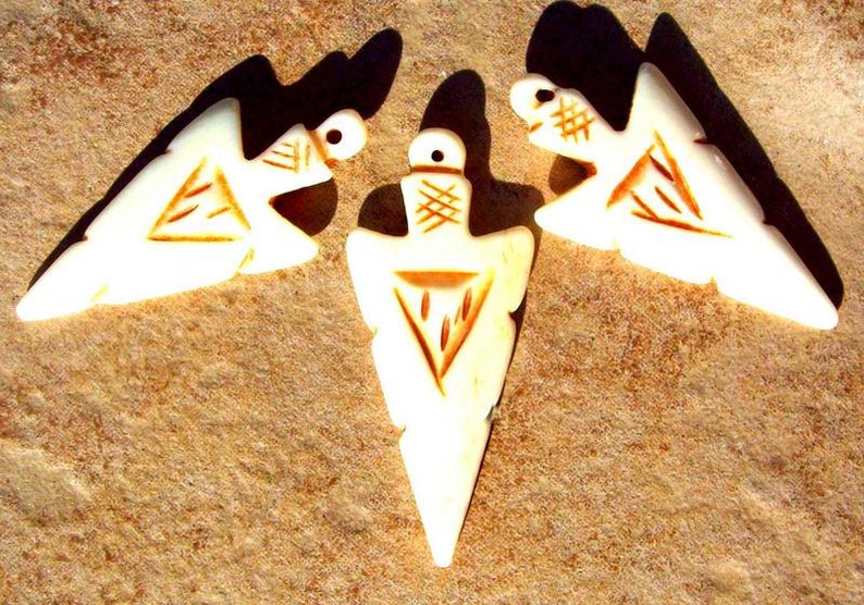 arrowhead necklace pendant native american tribal southwestern zen Arrowhead pendant handcarved elk bone arrowhead pendant