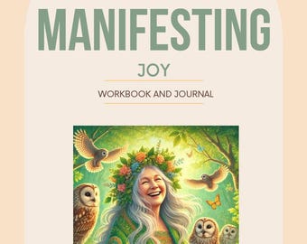 Manifest Joy: Manifesting Journal, Dream and Mindfulness Journal, Manifestation Guide, Vision Board, Initiative Tracker, Guided Journal