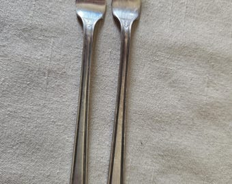 Antique / Vintage Holmes and Edwards Seafood Cocktail, Olive and Pickle Forks