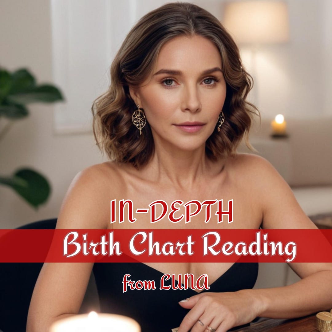 Detailed Birth Chart Reading, Natal Chart Analysis, Indepth Astrology