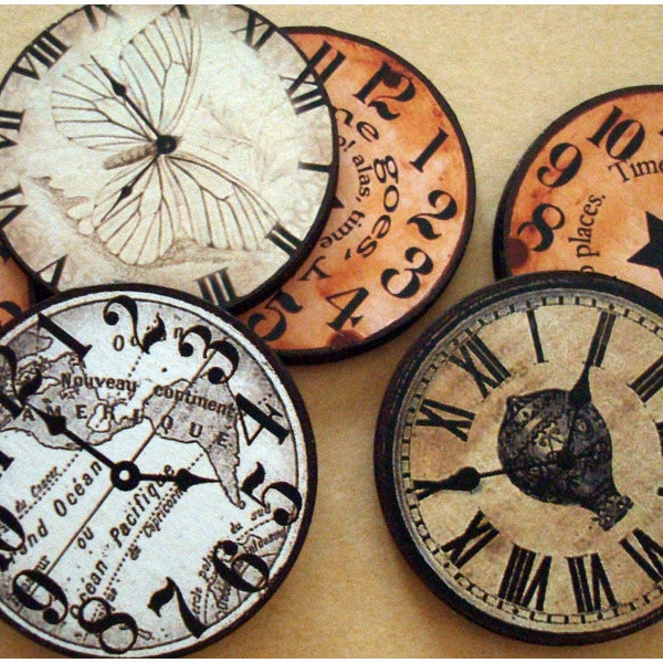 Clock Faces Jumble Mix