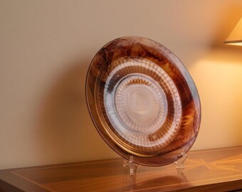 George Davidson  Art Deco Cloud Glass Display Plate