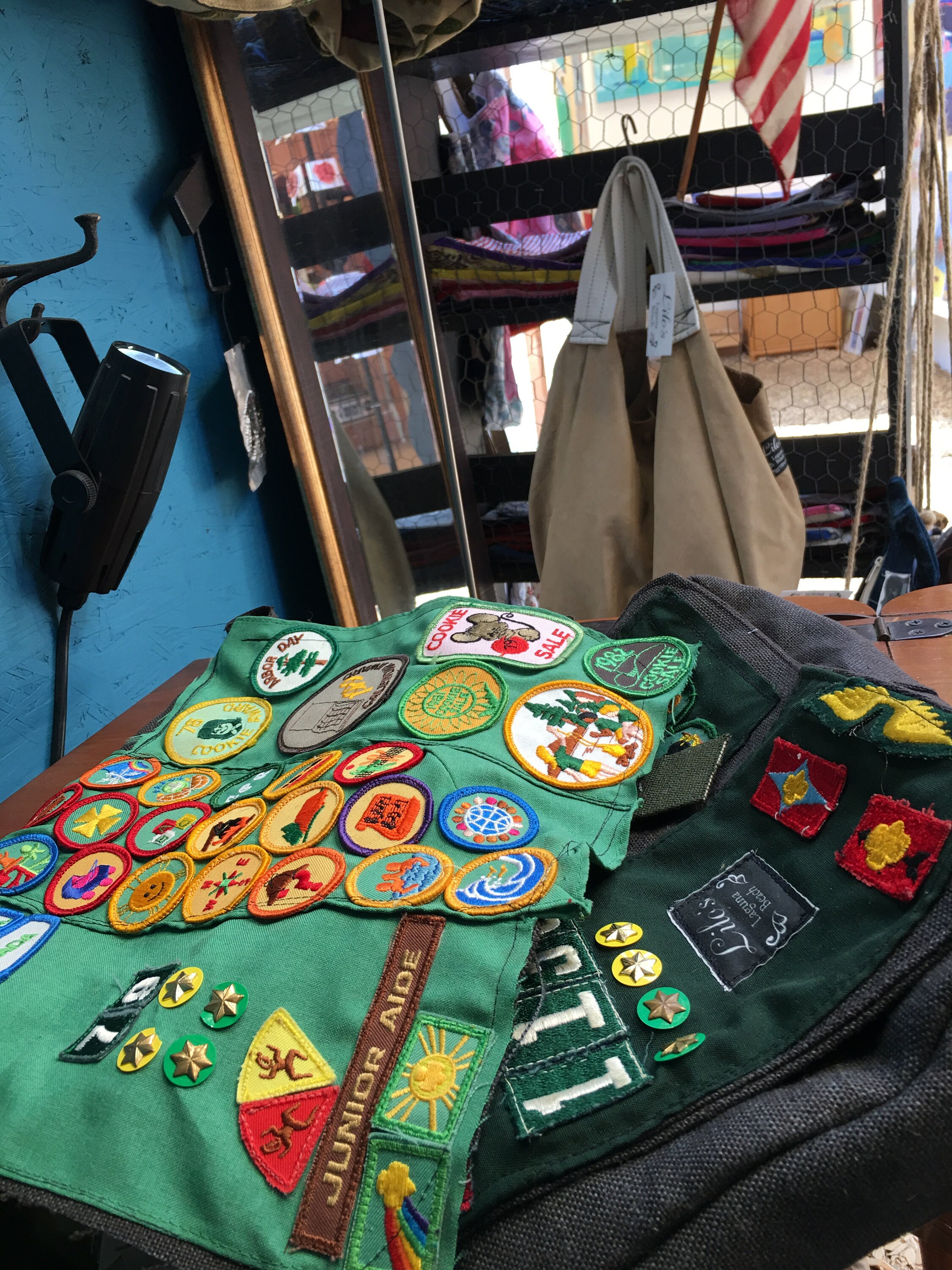 Girl Boy scout bag made out of YOUR OWN Uniform Made to Order Etsy