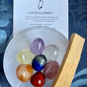 Chakra Alignment Crystal Set: Align Your Energy & Achieve Your New Year Goals
