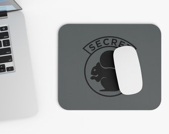 Secret Squirrel Mouse Pad for Intelligence, Government, Military, or Spy Enthusiasts