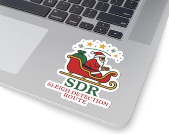 Sleigh Detection Route (SDR) Intelligence Community Sticker
