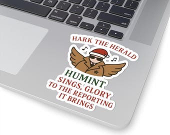 Hark the Harold HUMINT Sings Christmas Sticker