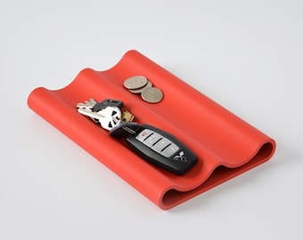 Catch-All Tray Organizer for Jewelry, Keys, Glasses, Pen Holder for Desk and Office Storage