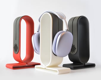 Headphone Stand, Headset Dock, Minimalist Desk Accessory, Office Organizer